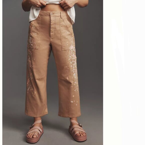 Brand New Pilcro Millie Low-Slung Barrel Pants - Picture 6 of 16